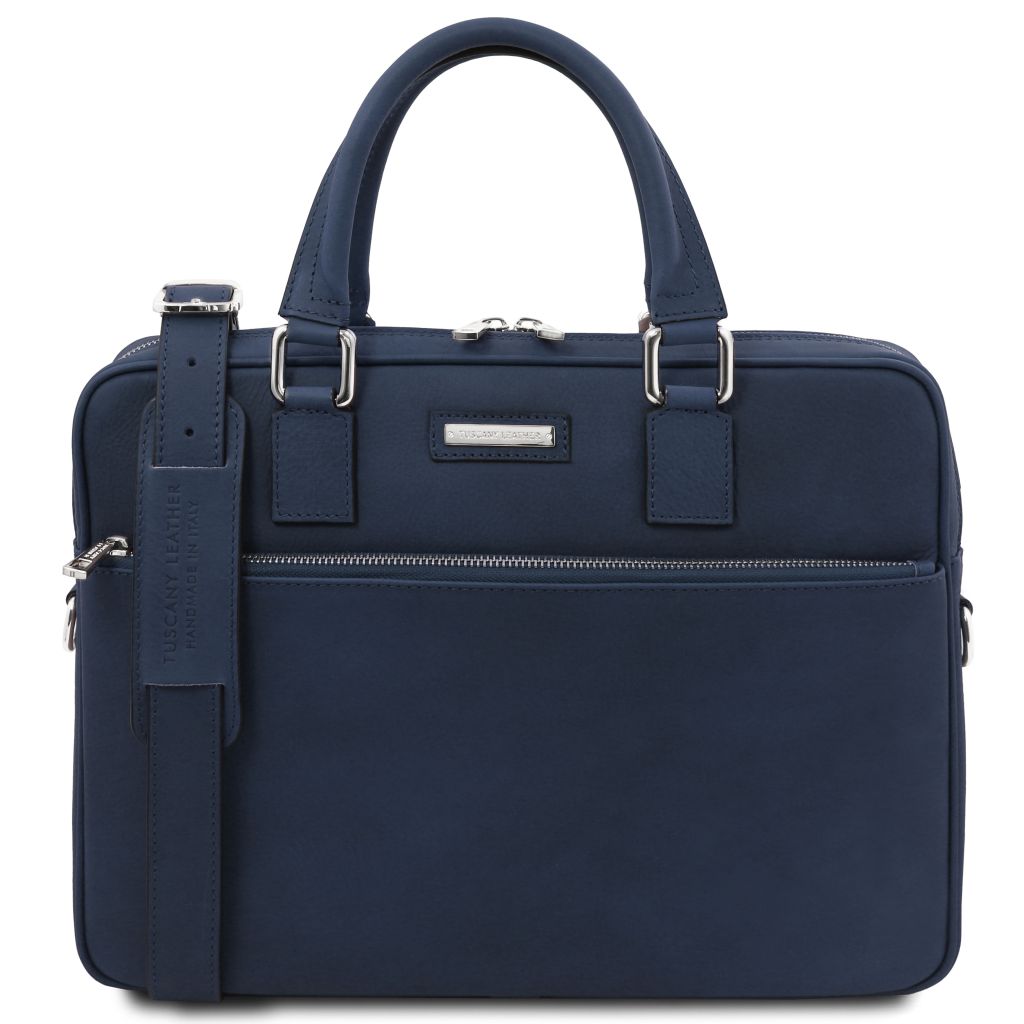 ferrara-leather-laptop-briefcase-tl142620 - Tummansininen