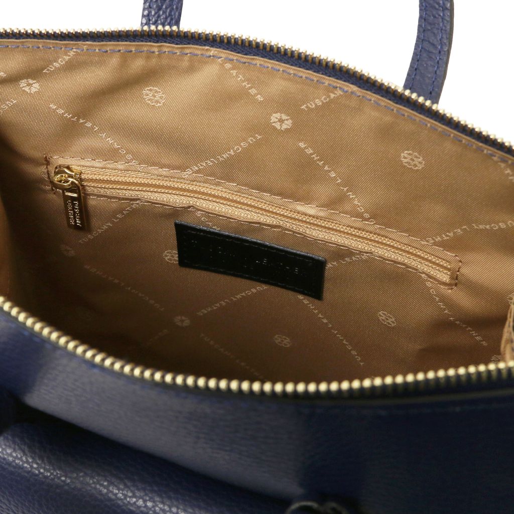 tl-bag-leather-backpack-for-women-tl142211 - Tummansininen - kuva 5