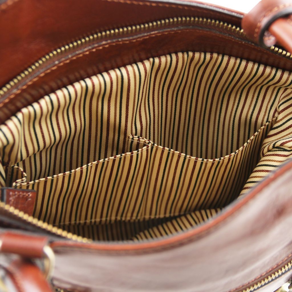 patty-leather-convertible-backpack-shoulderbag-tl141497 - Ruskea - kuva 6