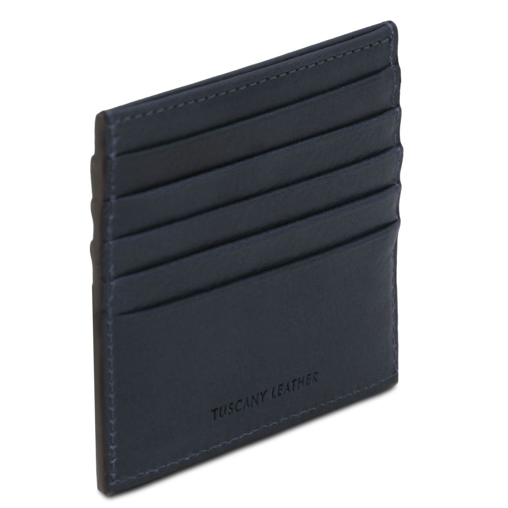 leather-credit-card-holder-tl142469 - Tummansininen - kuva 2