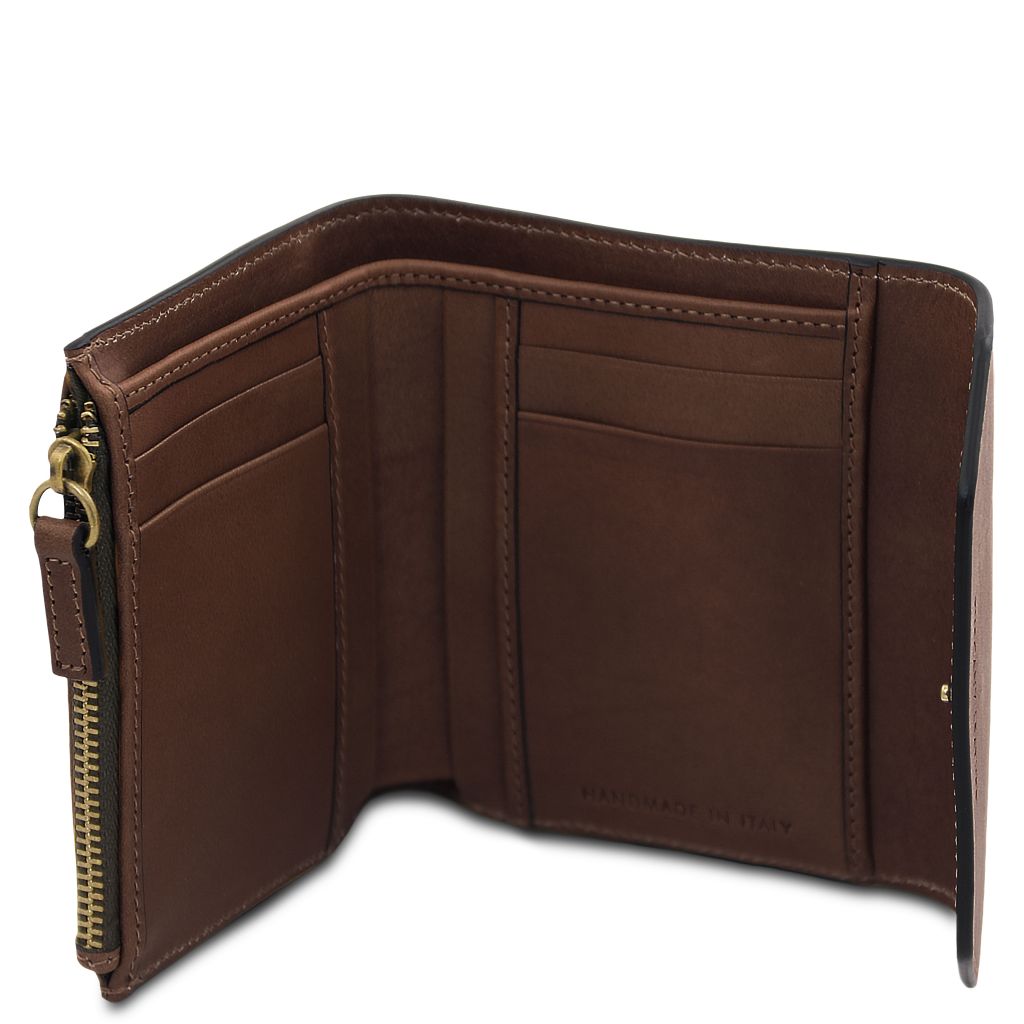 exclusive-leather-wallet-tl142603 - Tummanruskea - kuva 4