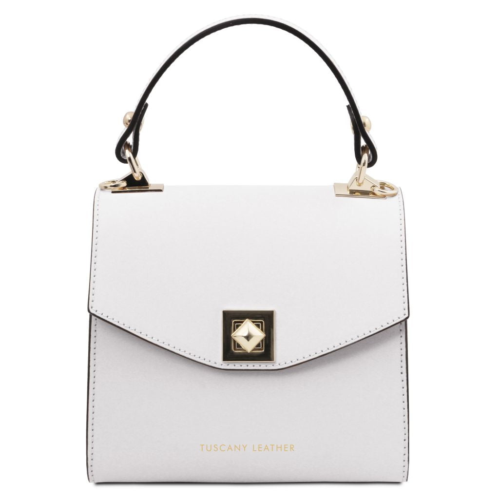 tl-bag-leather-handbag-tl142203 - Valkoinen
