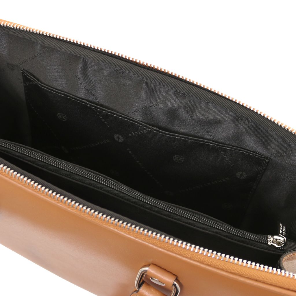 verona-saffiano-leather-business-bag-tl142547 - Konjakki - kuva 7