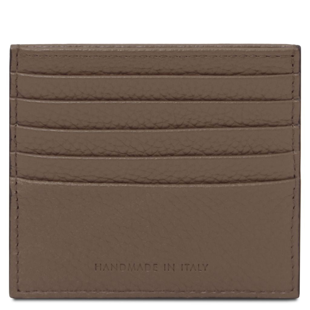 leather-credit-card-holder-tl142470 - Tumma taupe - kuva 3