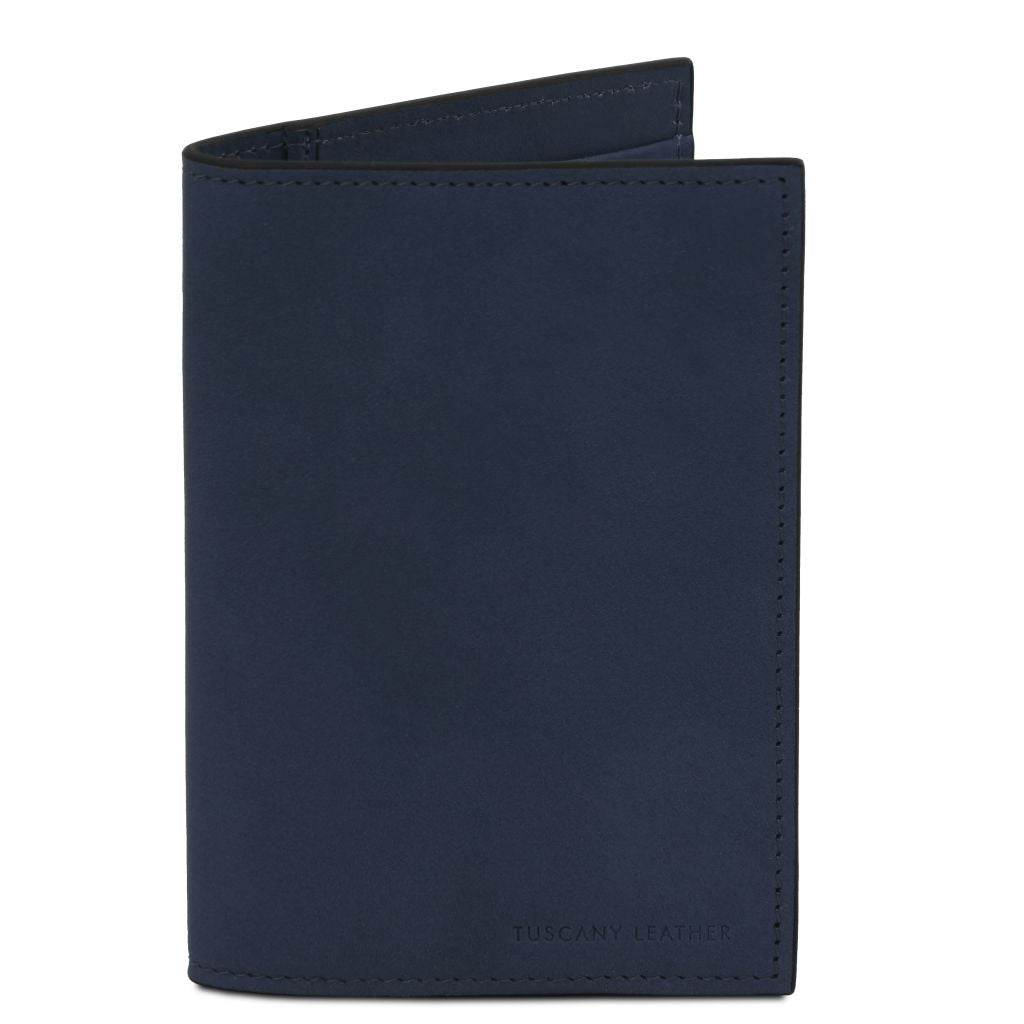 leather-passport-cover-tl142605 - Tummansininen