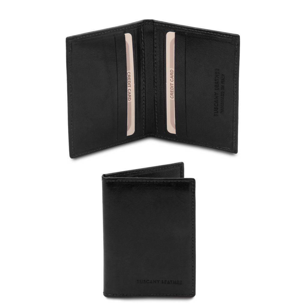 exclusive-leather-card-holder-tl142063 - Musta