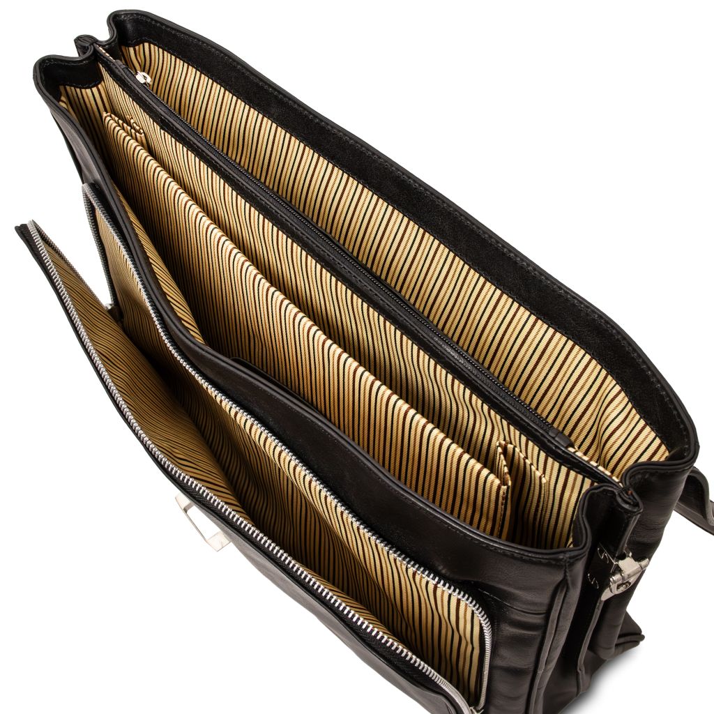 alessandria-leather-multi-compartment-tl-smart-laptop-briefcase-tl140825 - Luonnonväri - kuva 9