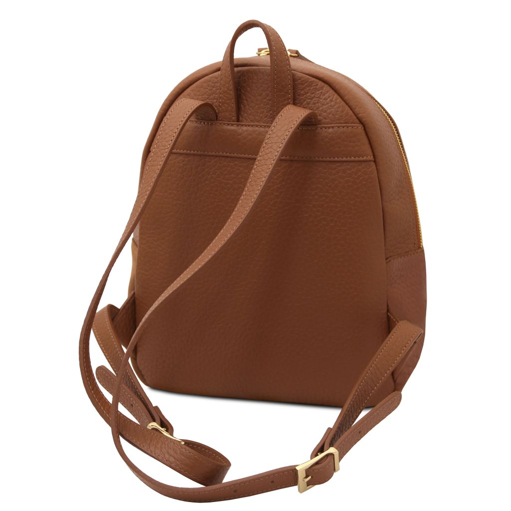 arco-leather-backpack-tl142584 - Konjakki - kuva 3