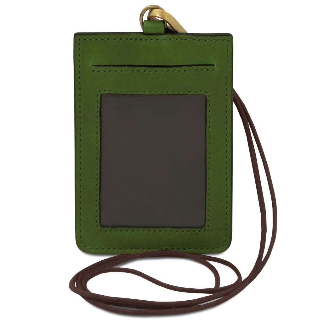 leather-badge-holder-tl142575 - Vihreä