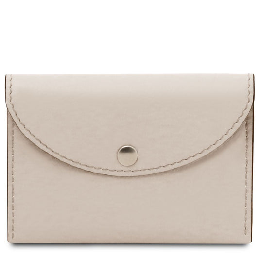 leather-business-card-credit-card-holder-tl142417 - Beige