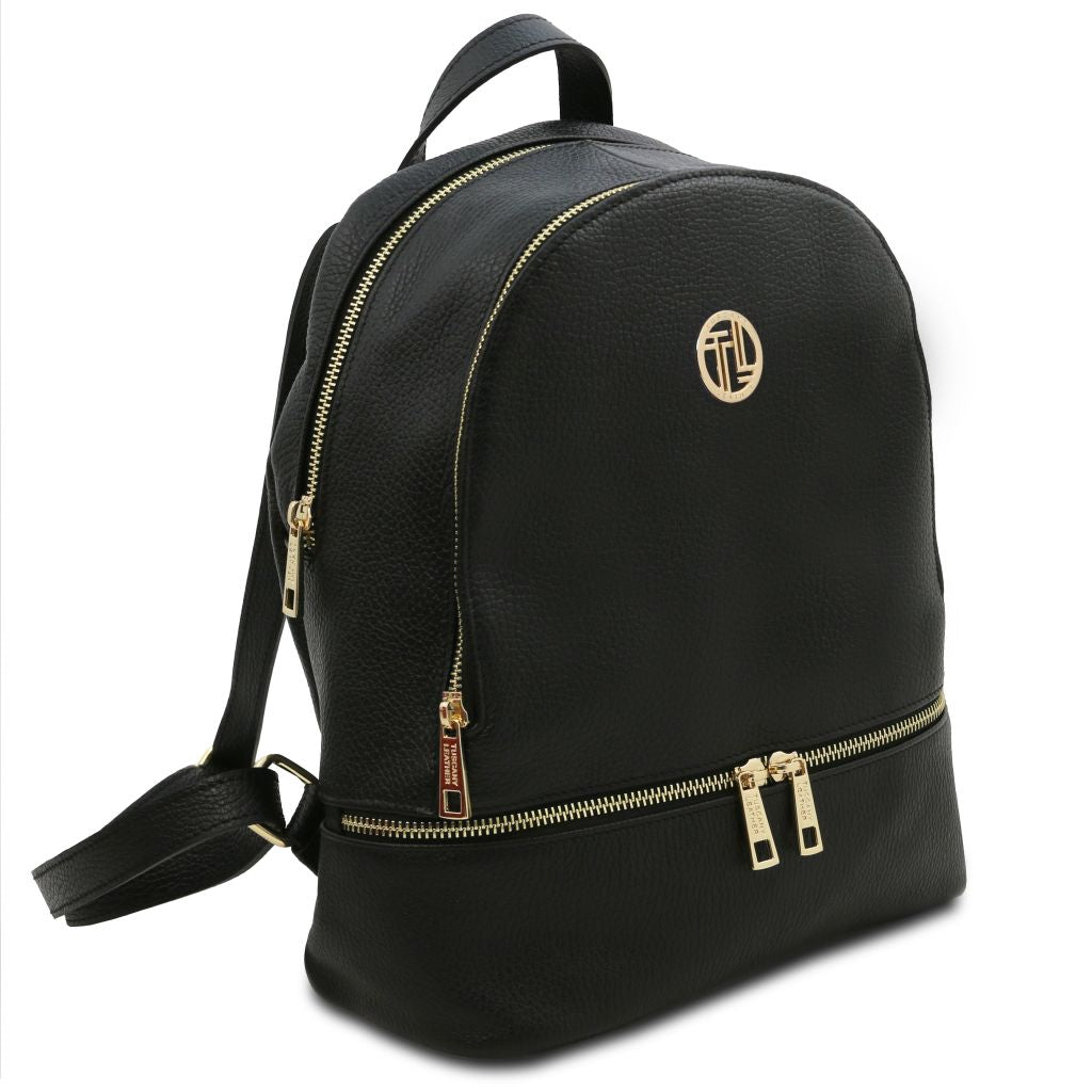 tl-bag-soft-leather-backpack-tl142280 - Musta - kuva 2