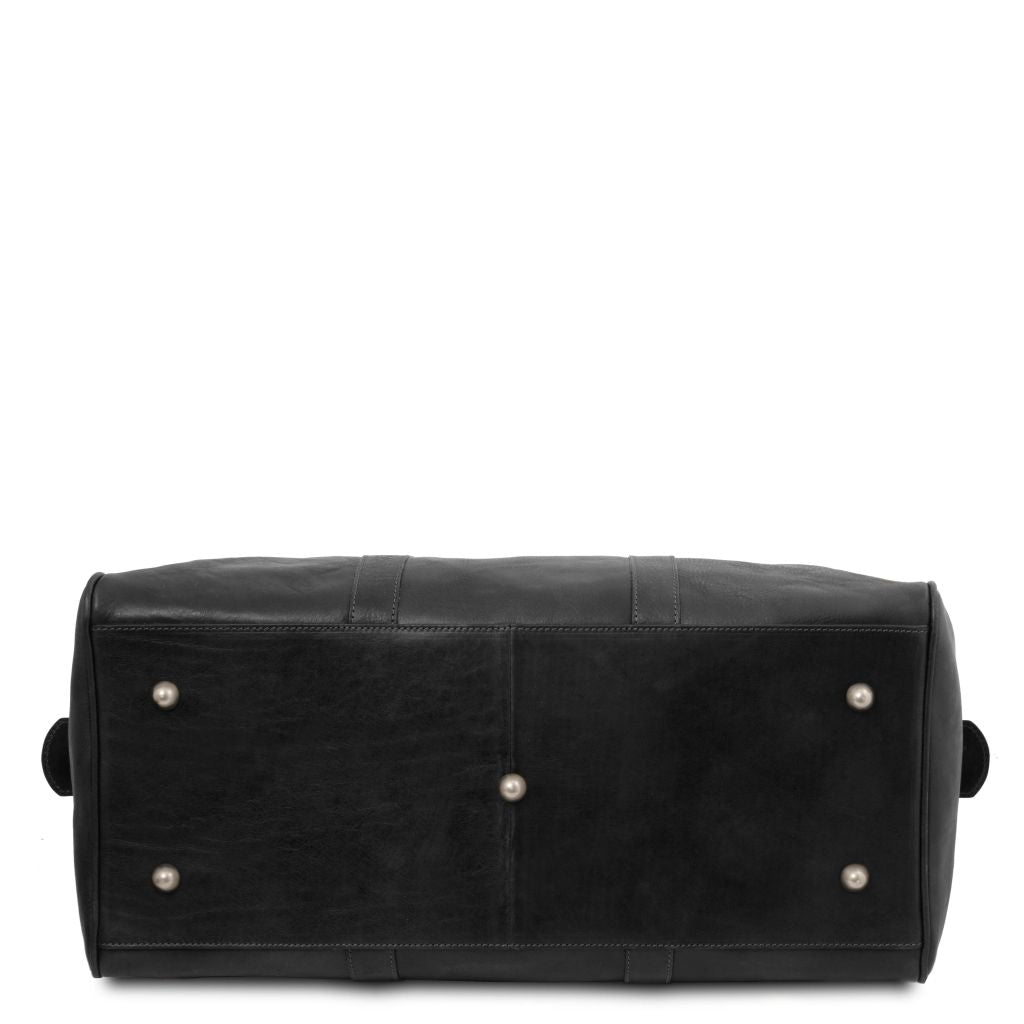oslo-leather-travel-duffle-bag-weekender-bag-tl141913 - Musta - kuva 2