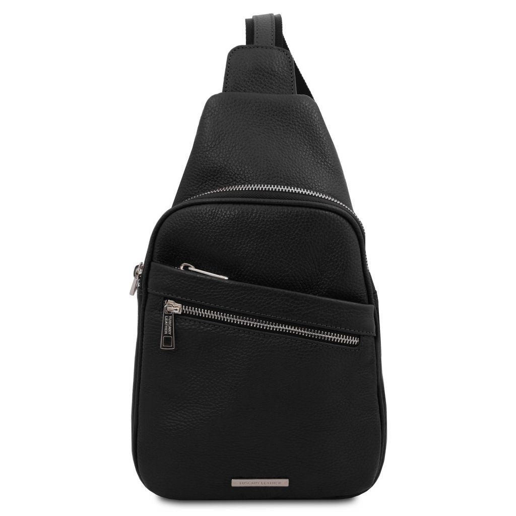 albert-soft-leather-crossover-bag-tl142022 - Musta