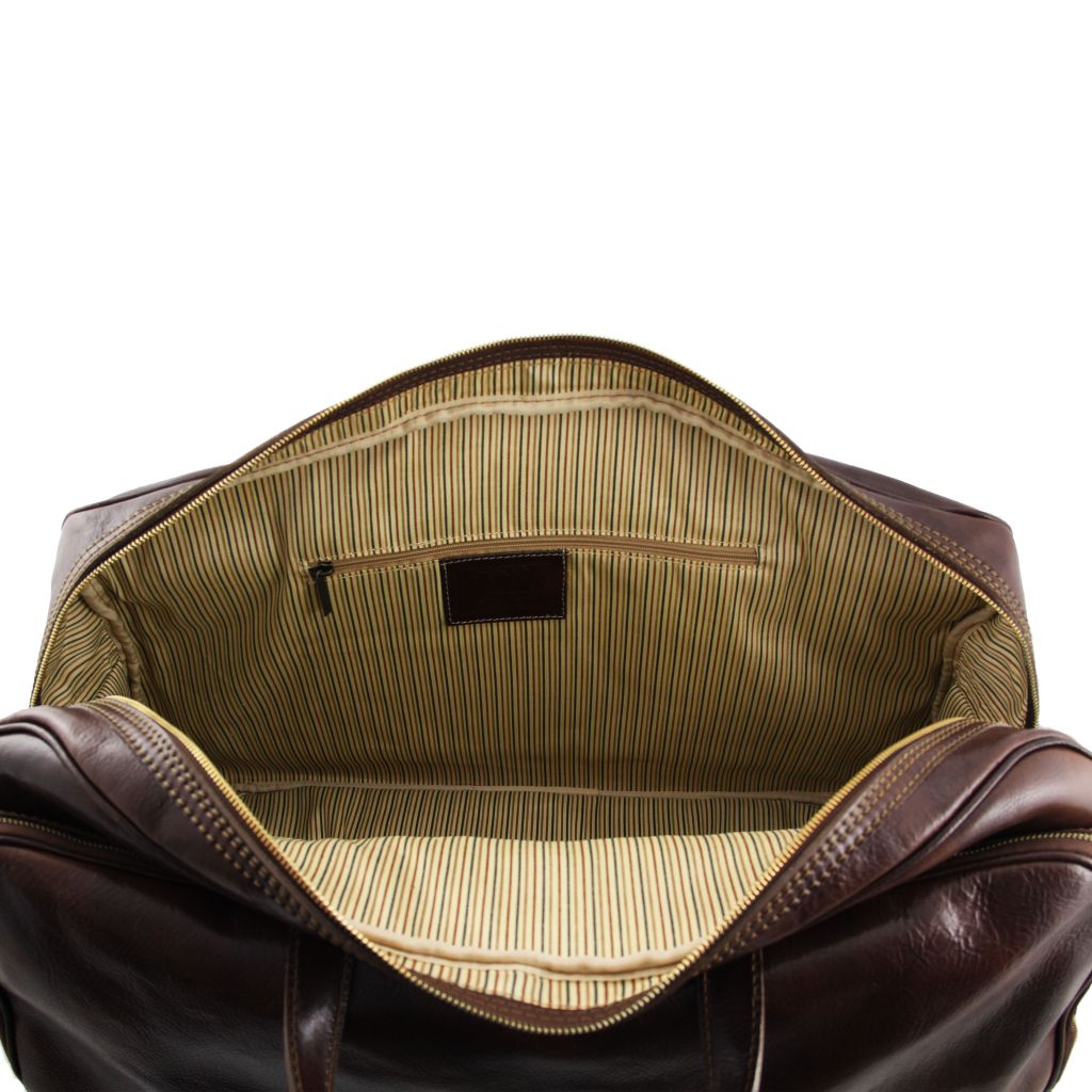 bora-bora-trolley-leather-bag-large-size-tl3067 - Tummanruskea - kuva 3