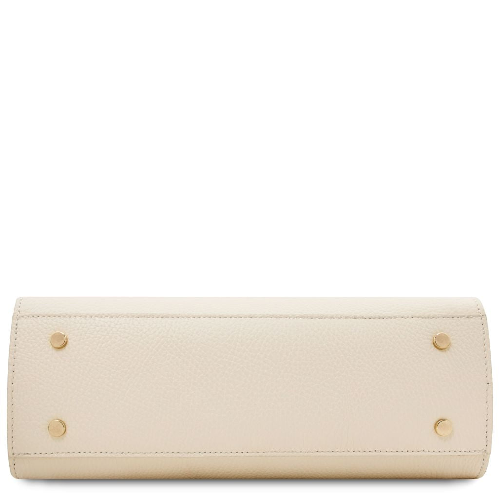 maisy-leather-tote-tl142455 - Beige - kuva 4