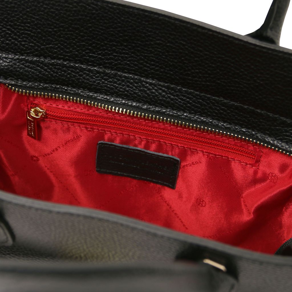 origami-leather-tote-tl142507 - Musta - kuva 7