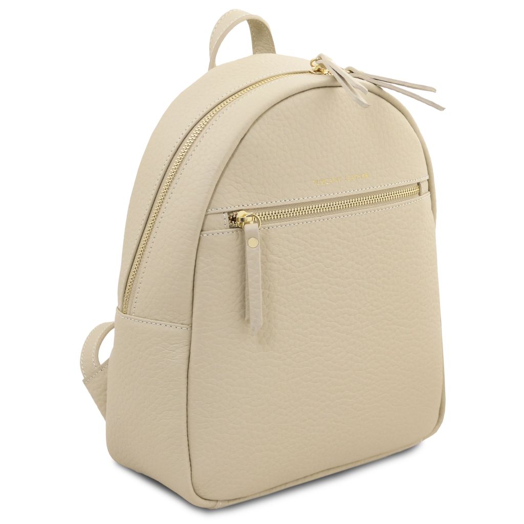 arco-leather-backpack-tl142584 - Beige - kuva 2