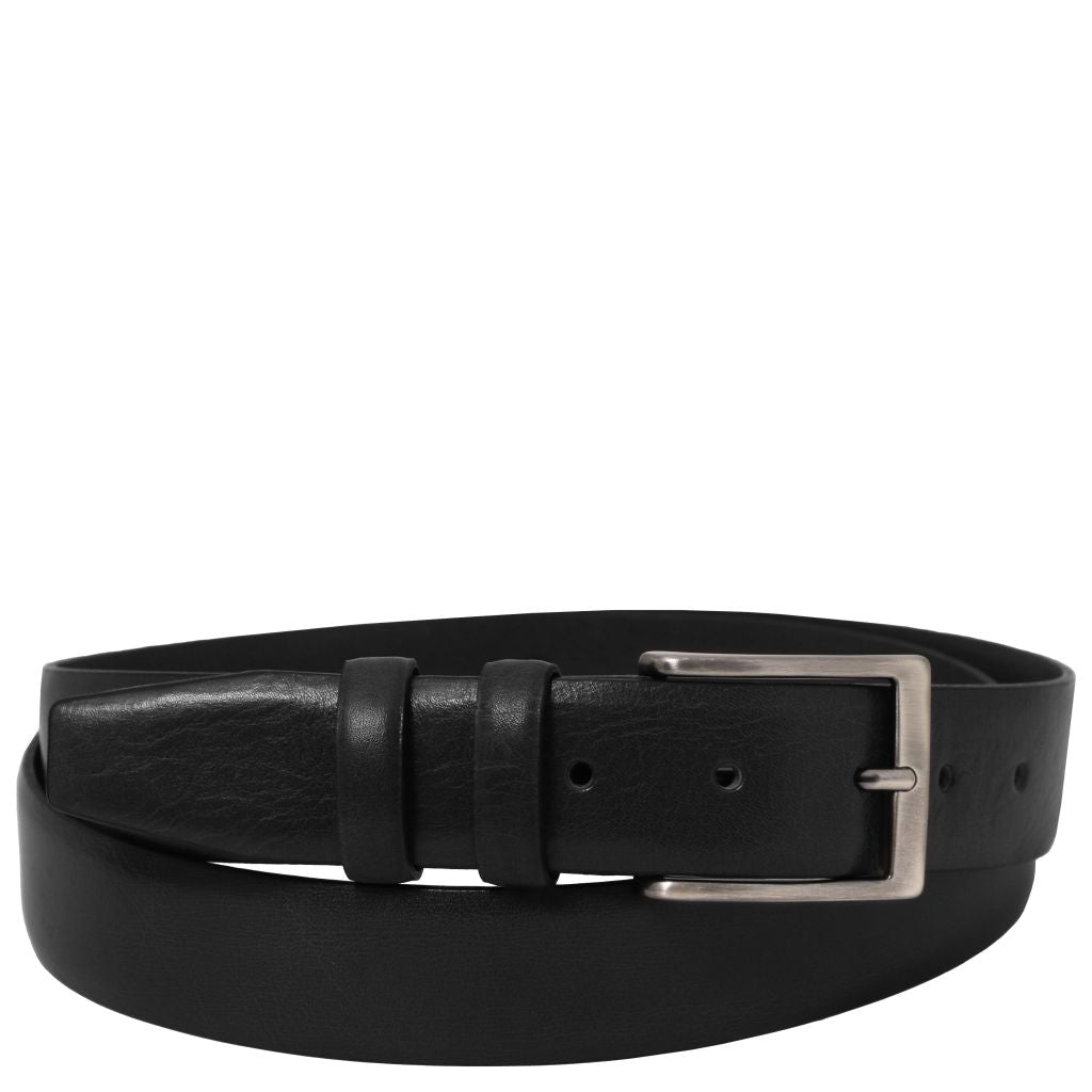 classic-full-grain-leather-belt-35mm-tl142531 - Musta