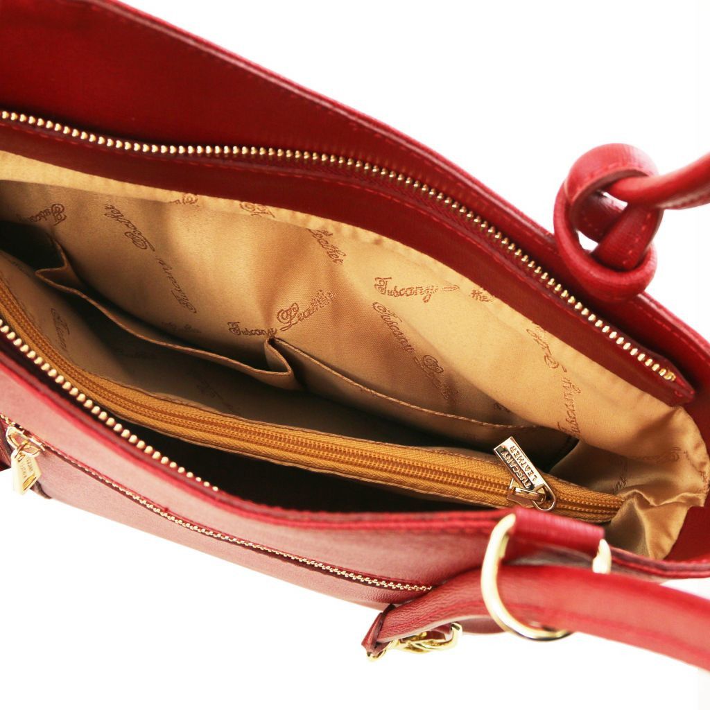 patty-saffiano-leather-convertible-backpack-shoulderbag-tl141455 - Punainen - kuva 6