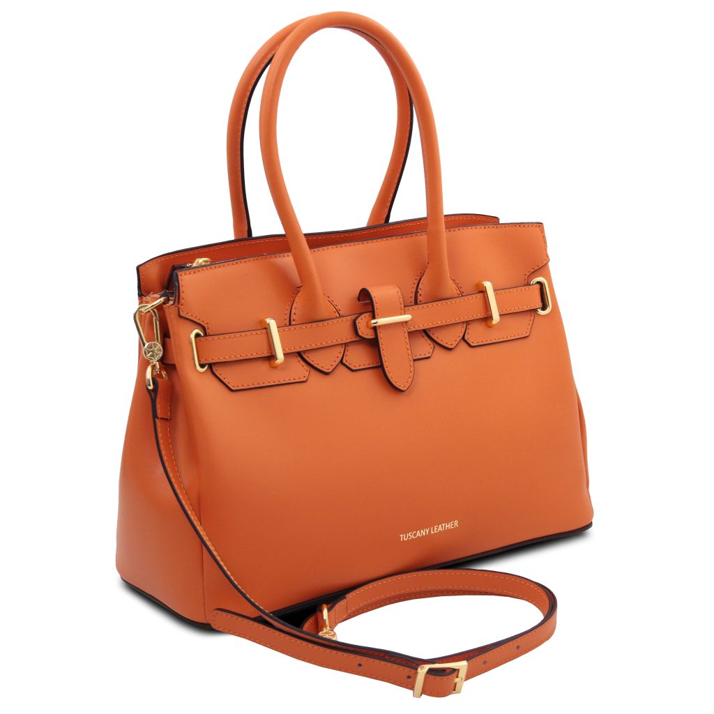 tl-bag-leather-handbag-tl142174 - Oranssi - kuva 2