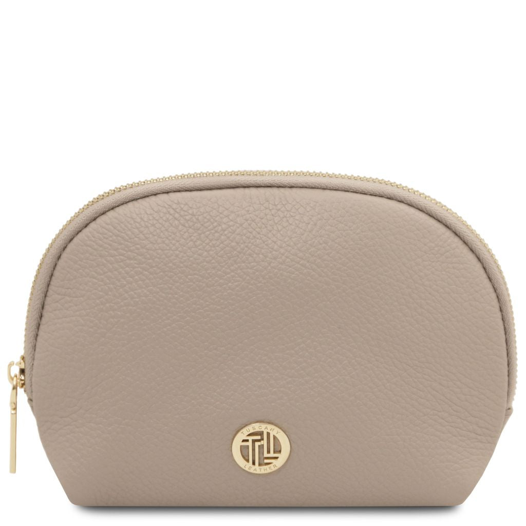 vera-soft-leather-toiletry-case-tl142438 - Vaalea taupe