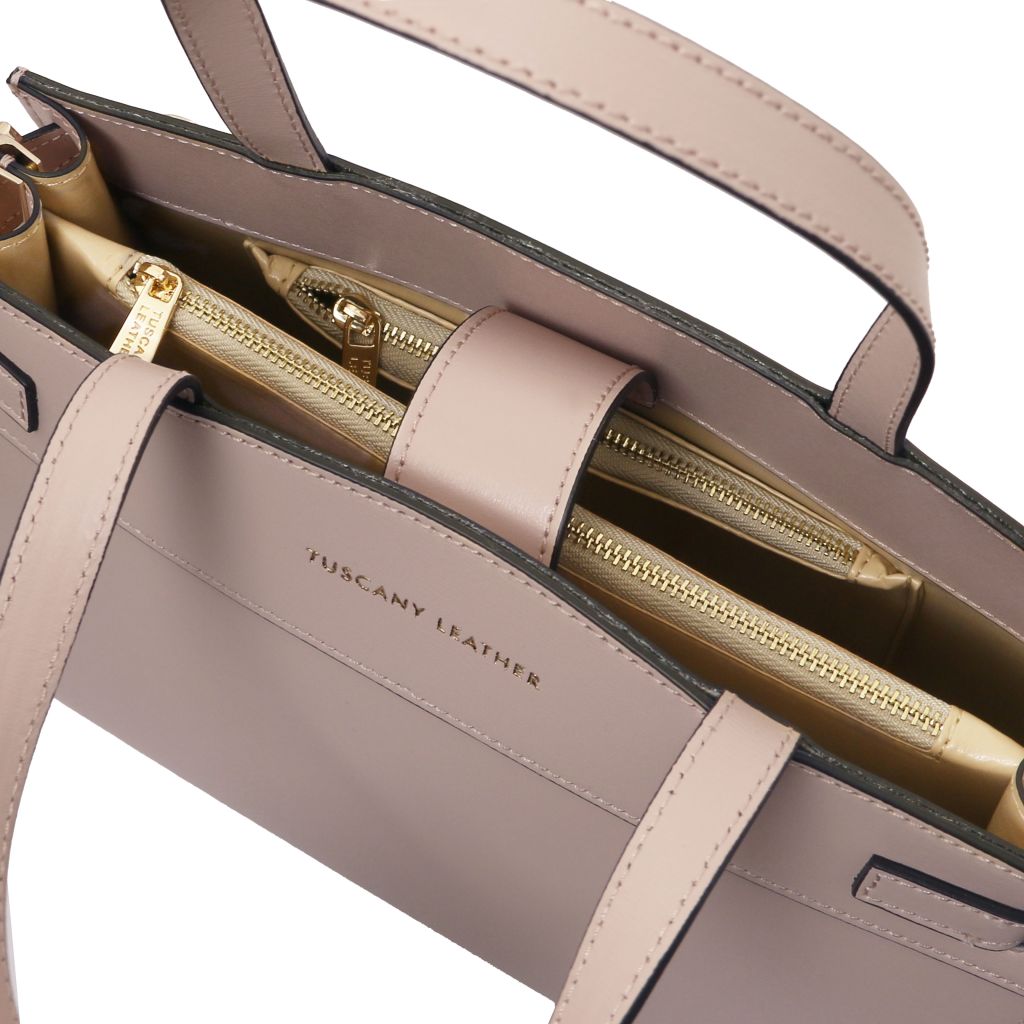 musa-leather-handbag-tl142560 - Nude - kuva 5