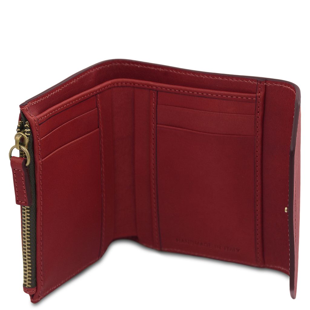exclusive-leather-wallet-tl142603 - Punainen - kuva 4