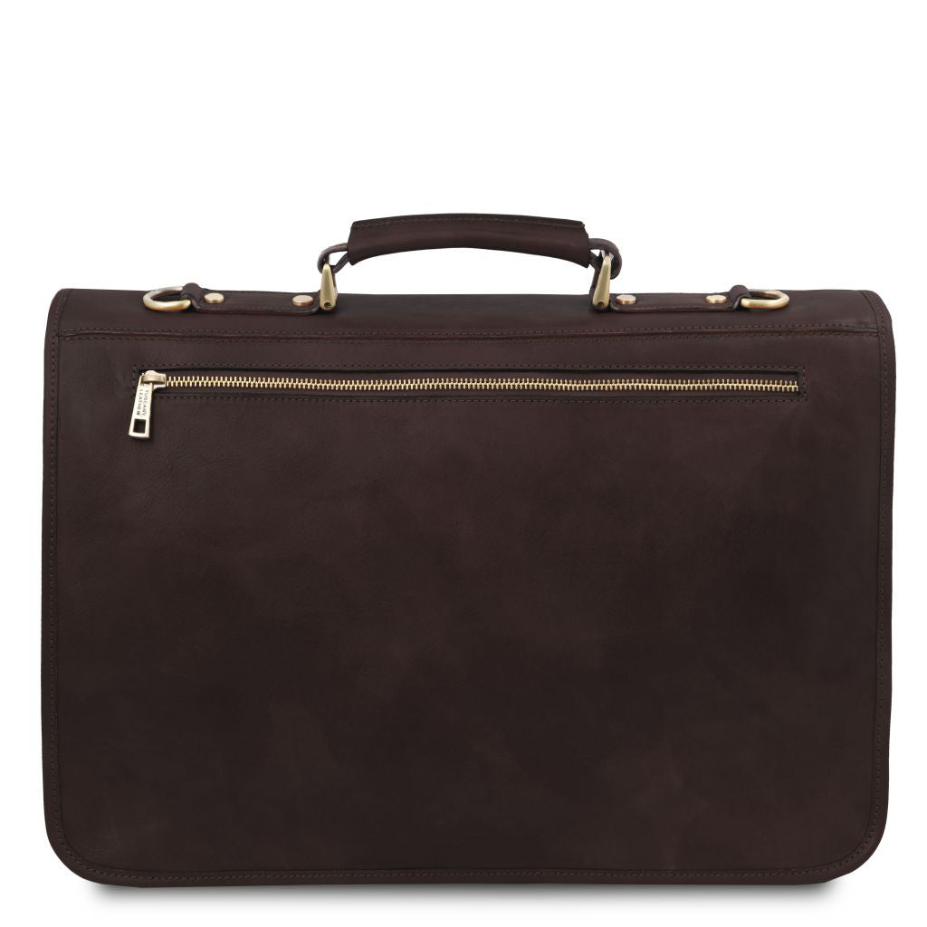 ancona-leather-messenger-bag-tl142073 - Tummanruskea - kuva 3