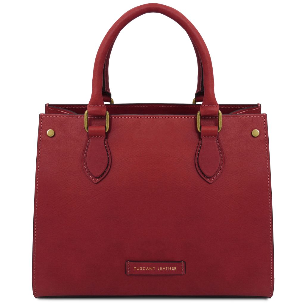 dama-leather-handbag-tl142564 - Punainen