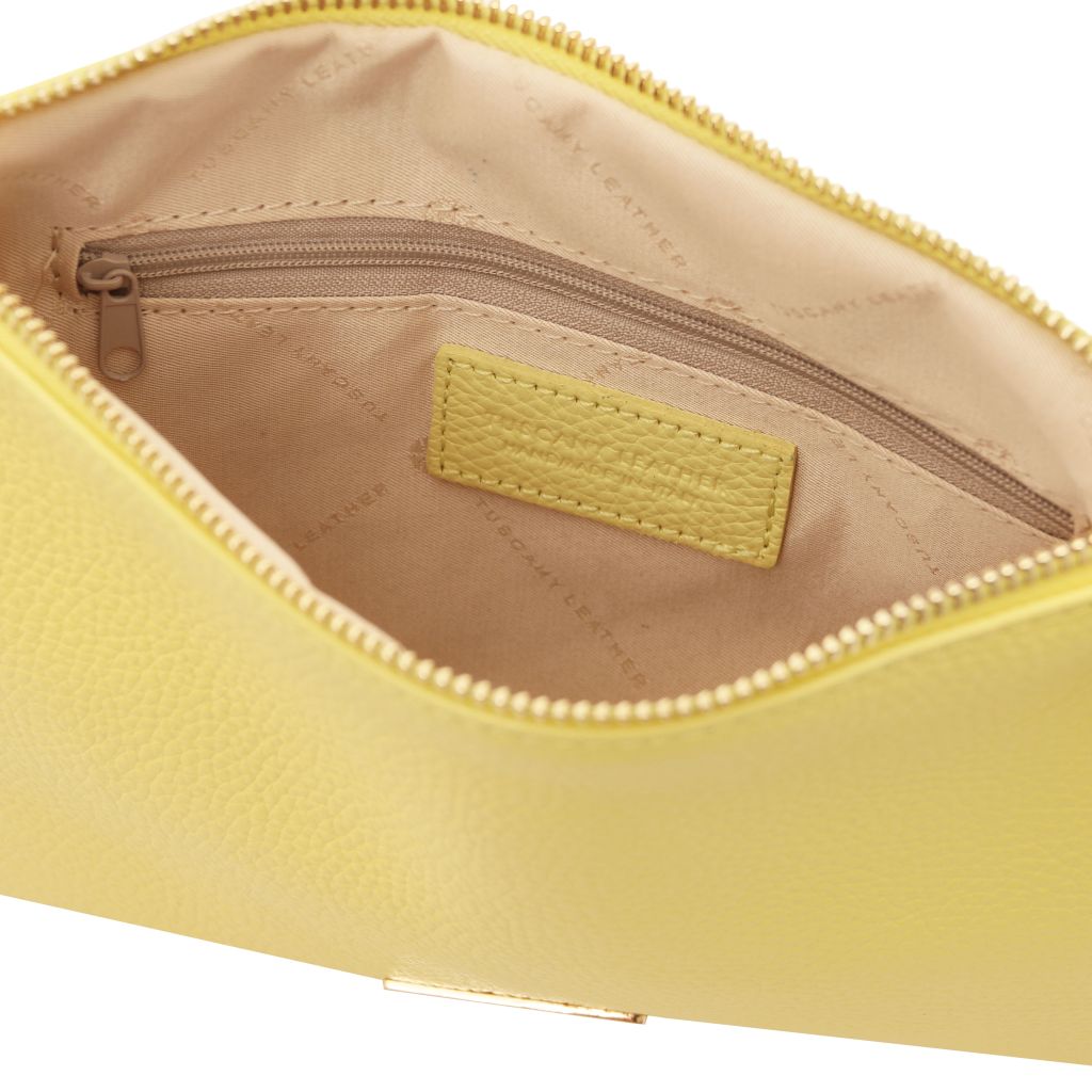 tl-bag-soft-leather-clutch-tl142029 - Keltainen - kuva 3