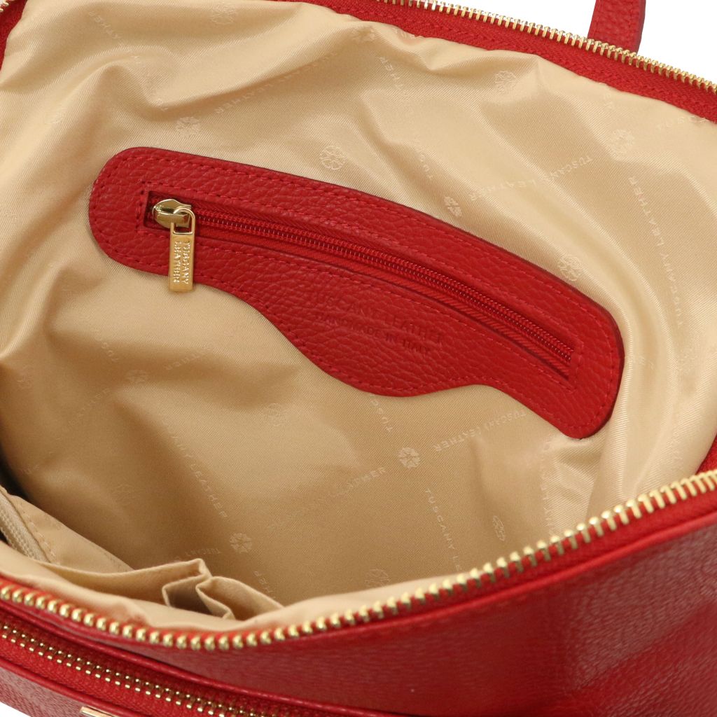 tl-bag-soft-leather-backpack-for-women-tl141682 - Huulipunainen - kuva 4