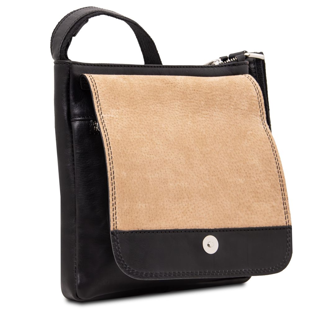jimmy-leather-crossbody-bag-for-men-with-front-pocket-tl141407 - Musta - kuva 5