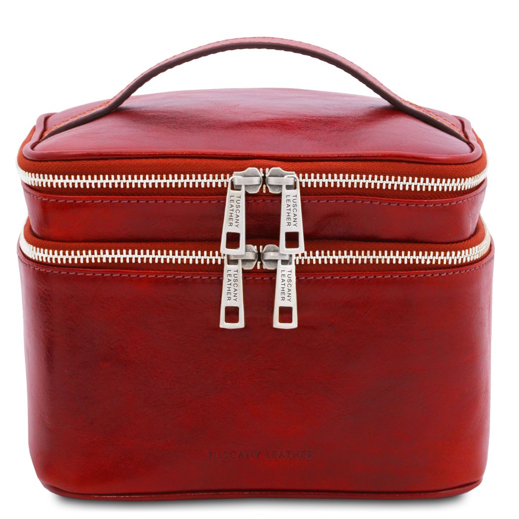 eliot-leather-toiletry-bag-tl142045 - Punainen