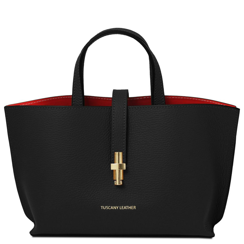 agatha-leather-handbag-tl142456 - Musta