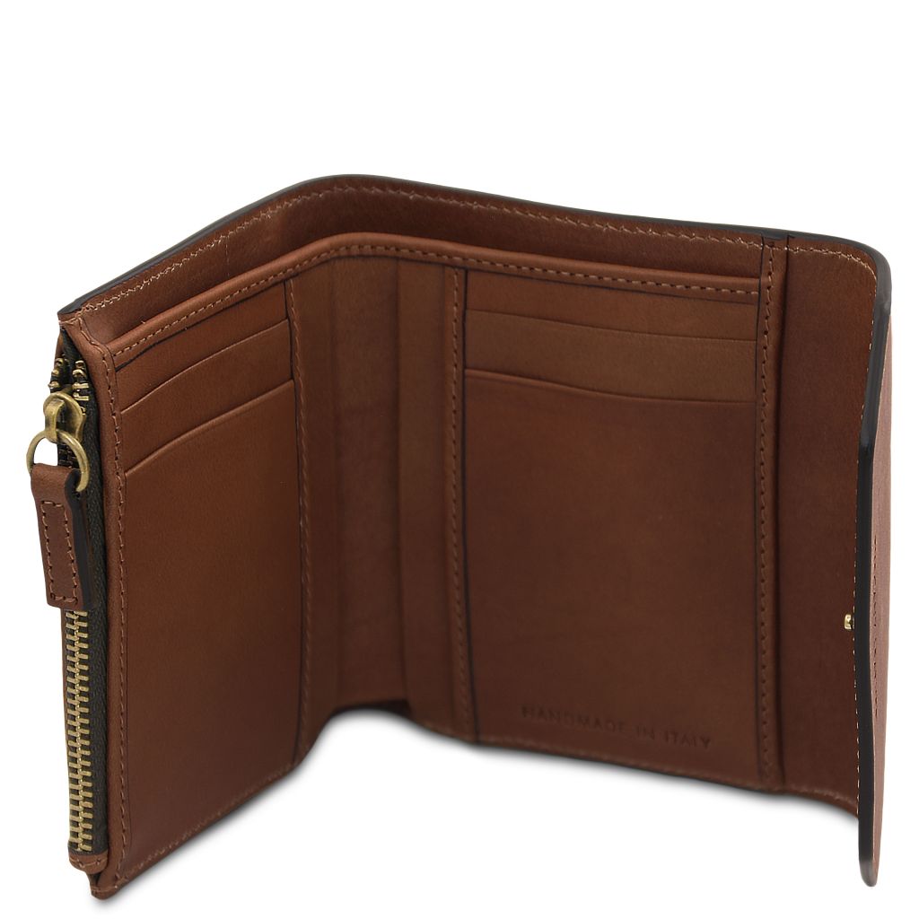 exclusive-leather-wallet-tl142603 - Ruskea - kuva 4