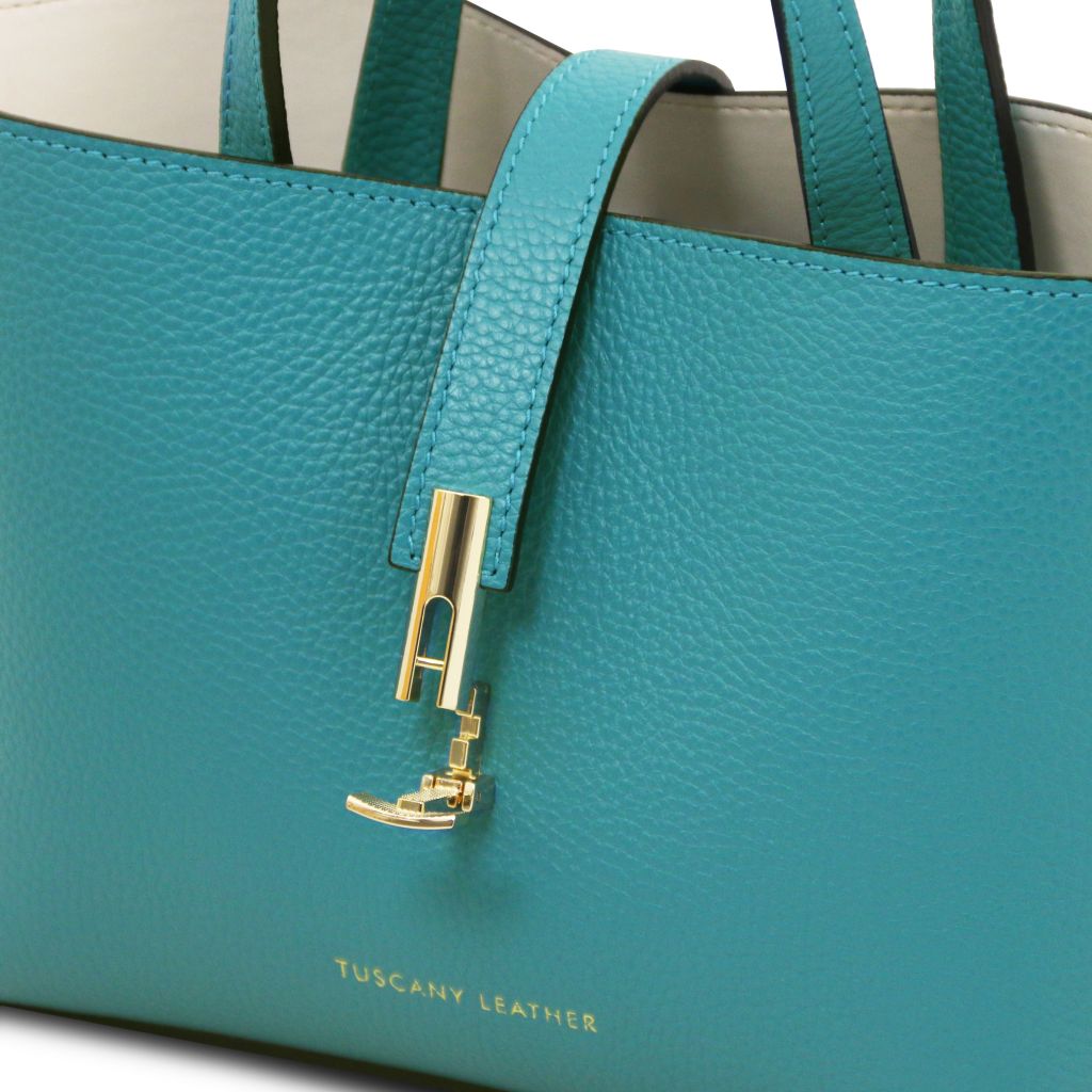 agatha-leather-handbag-tl142456 - Turkoosi - kuva 5