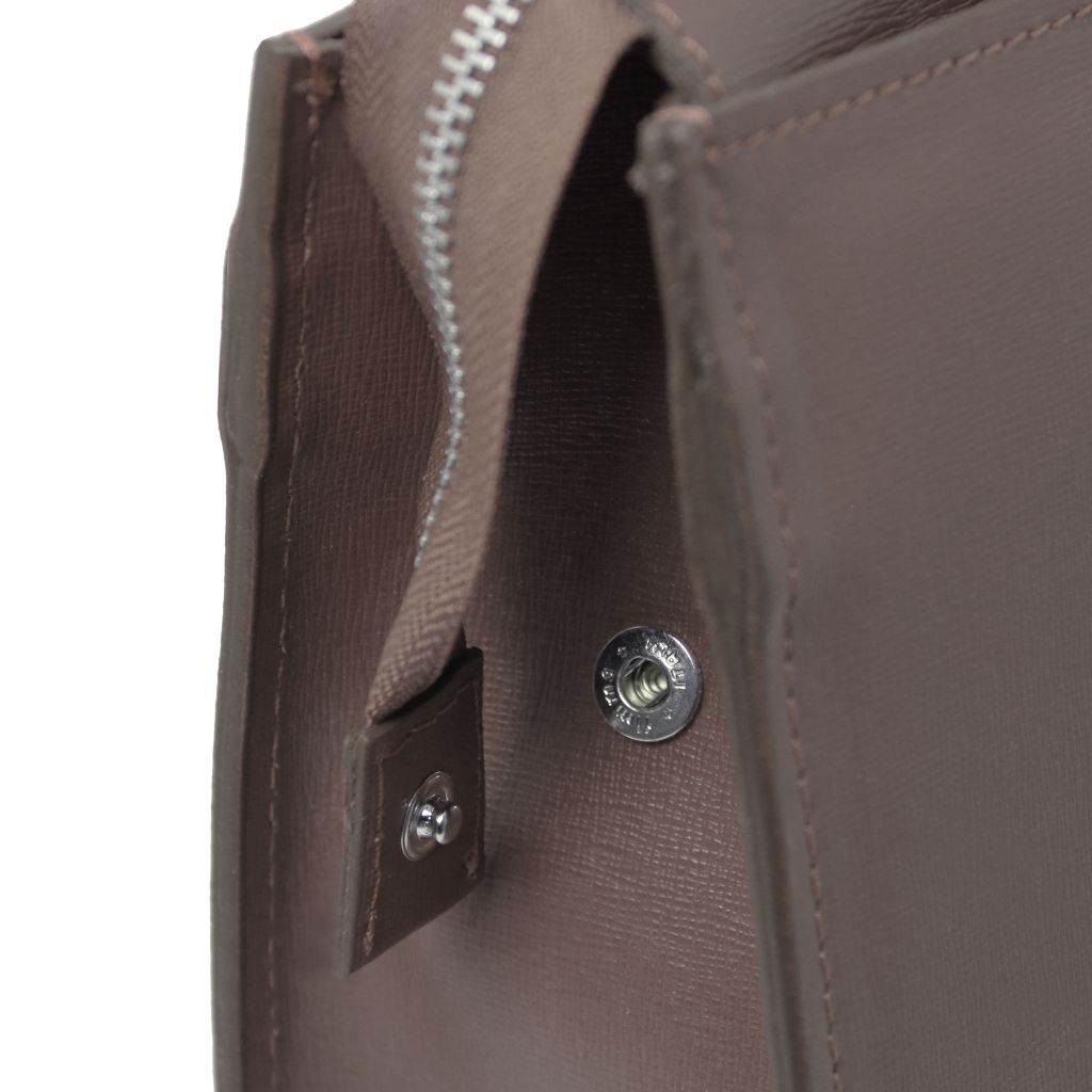 palermo-saffiano-leather-briefcase-3-compartments-for-women-tl141369 - Tumma taupe - kuva 5