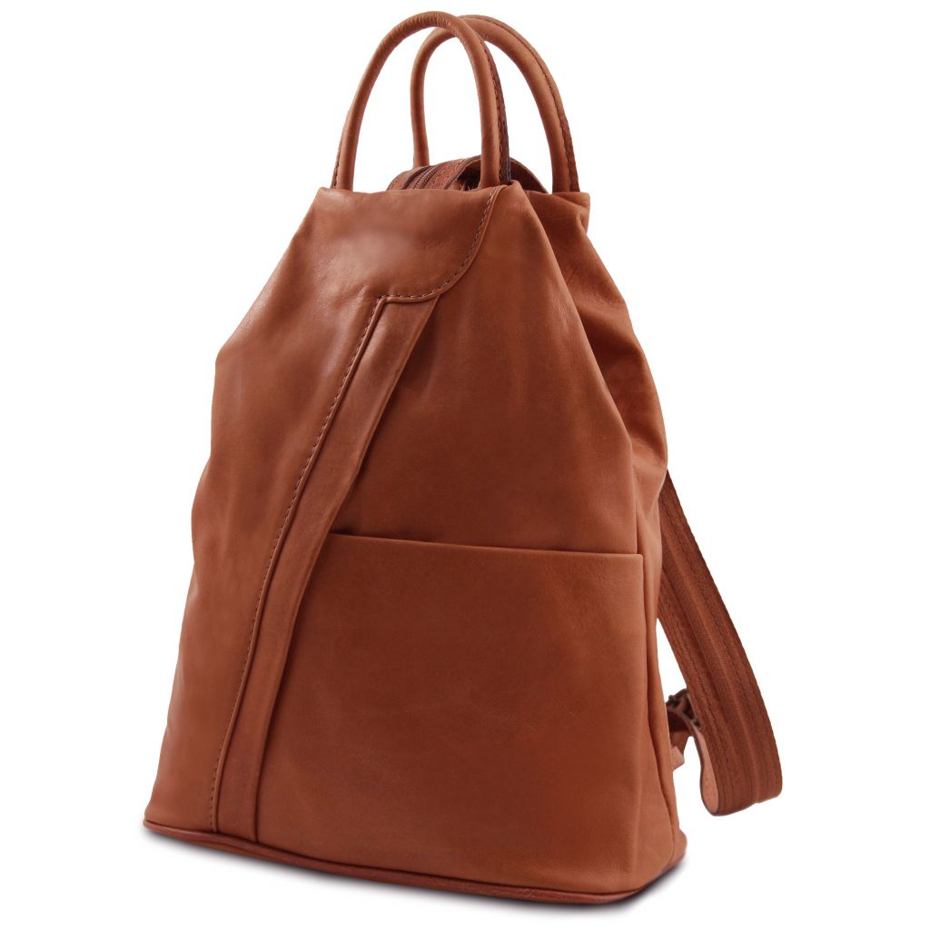 shanghai-soft-leather-backpack-tl140963 - Konjakki - kuva 2