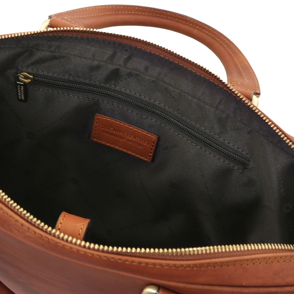 ferrara-leather-laptop-briefcase-tl142620 - Ruskea - kuva 6