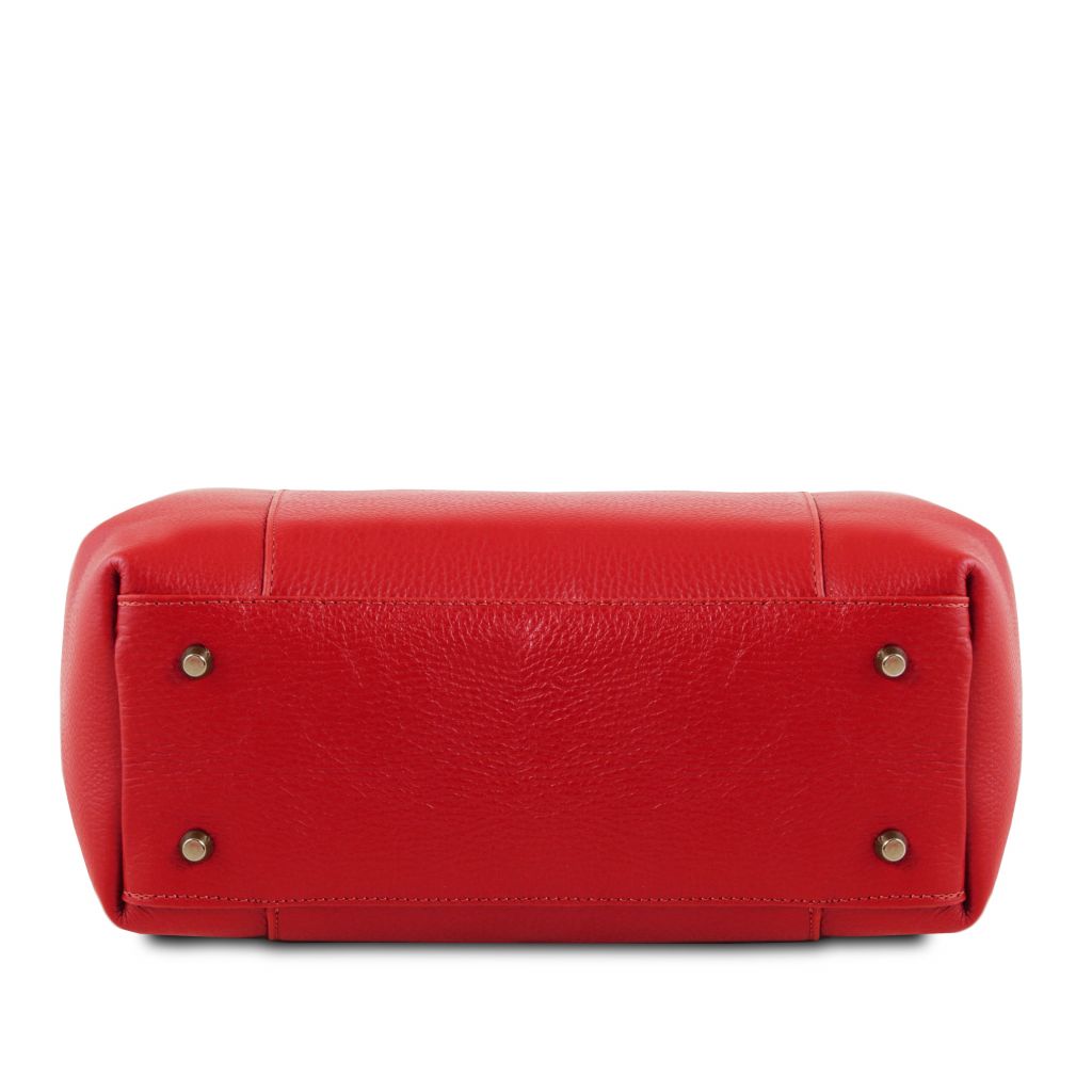 tulipan-leather-handbag-tl141727 - Huulipunainen - kuva 4