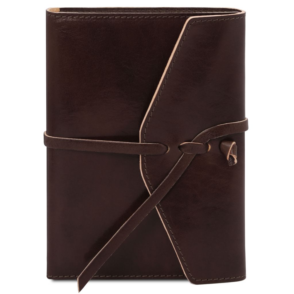 leather-journal-notebook-tl142027 - Tummanruskea