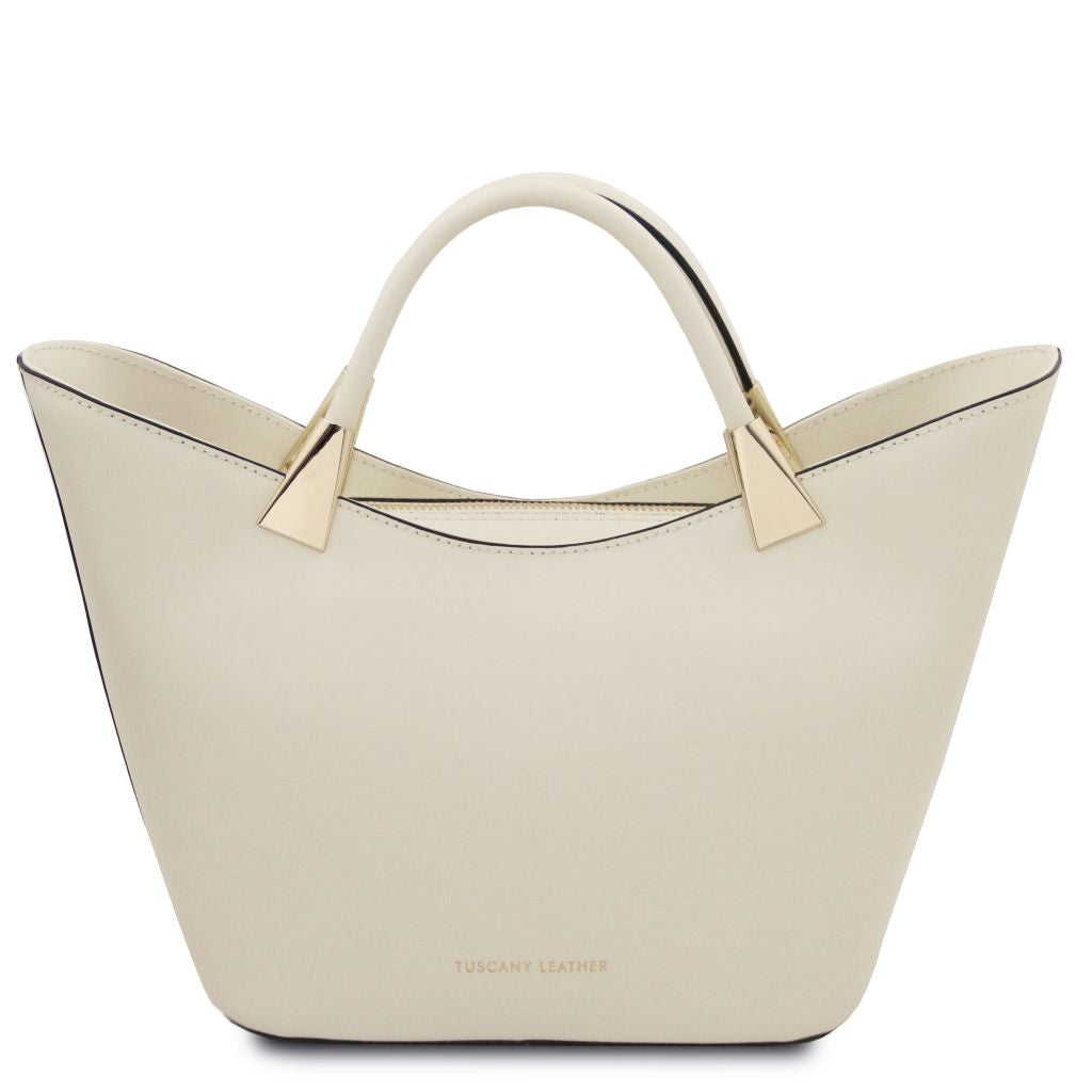 tl-bag-leather-handbag-tl142287 - Beige