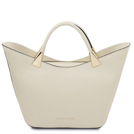 tl-bag-leather-handbag-tl142287 - Beige