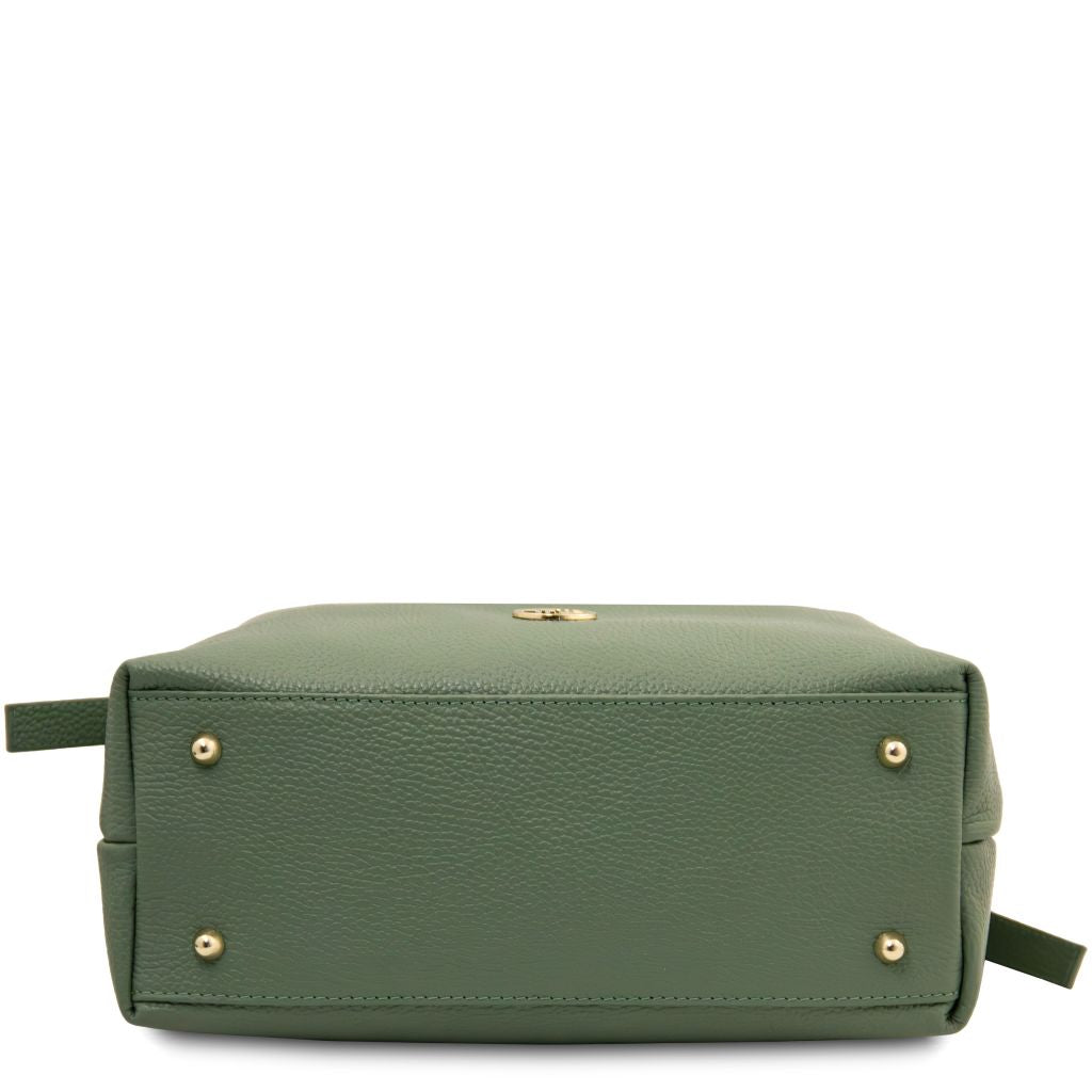 diade-soft-leather-shopping-bag-tl142587 - Mintunvihreä - kuva 4