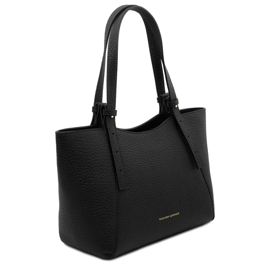 libra-leather-shoulder-bag-tl142580 - Musta - kuva 2
