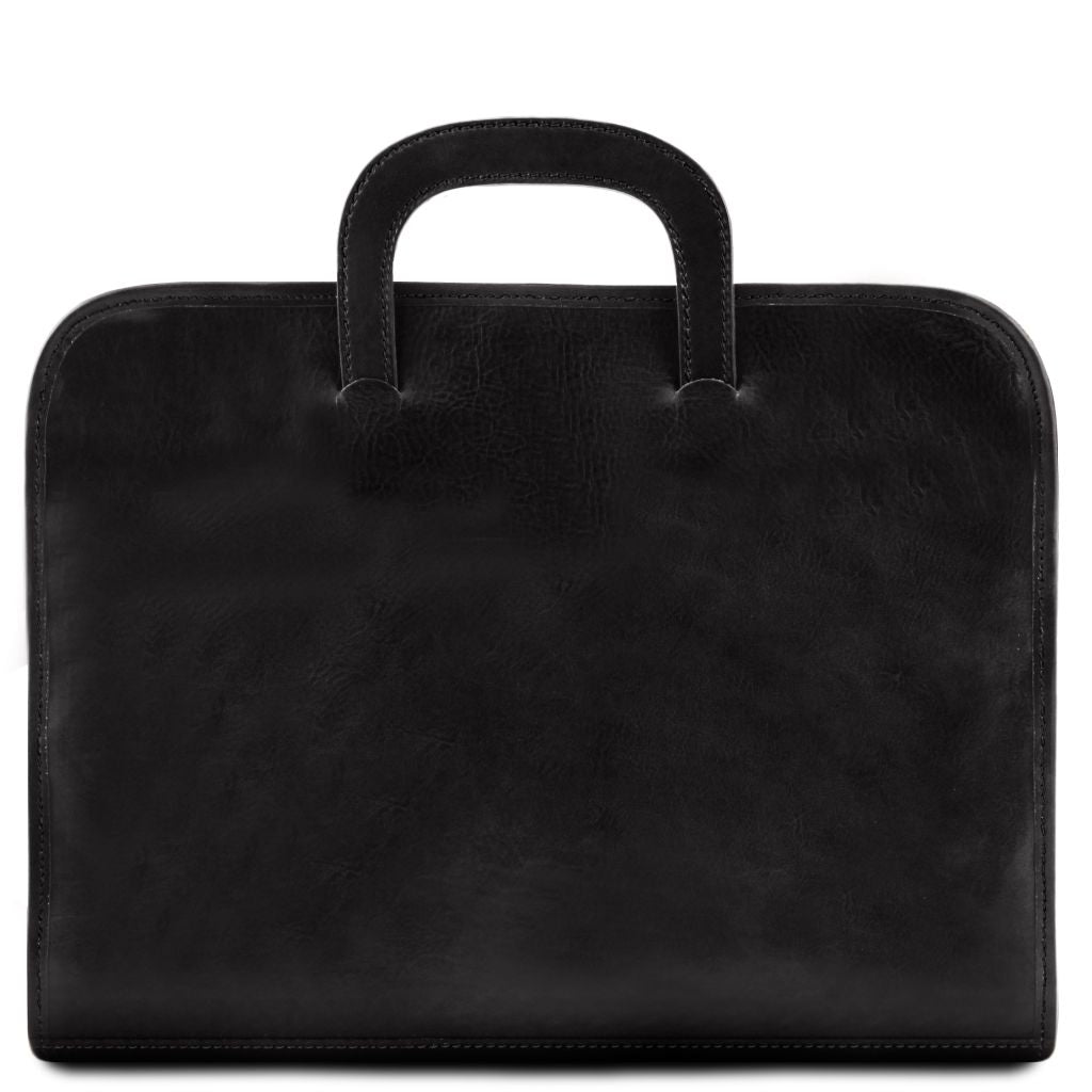 sorrento-document-leather-briefcase-tl141022 - Musta - kuva 4