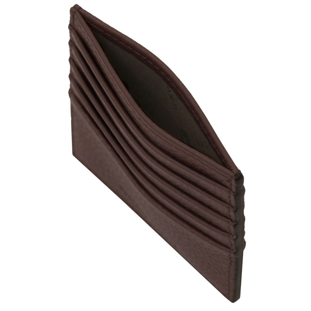 leather-credit-card-holder-tl142470 - Kahvi - kuva 4