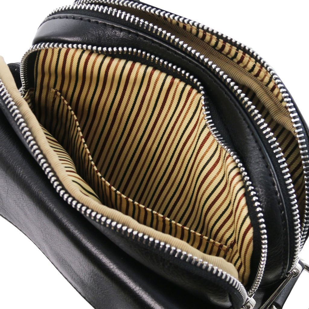 larry-leather-crossbody-bag-tl141915 - Musta - kuva 3