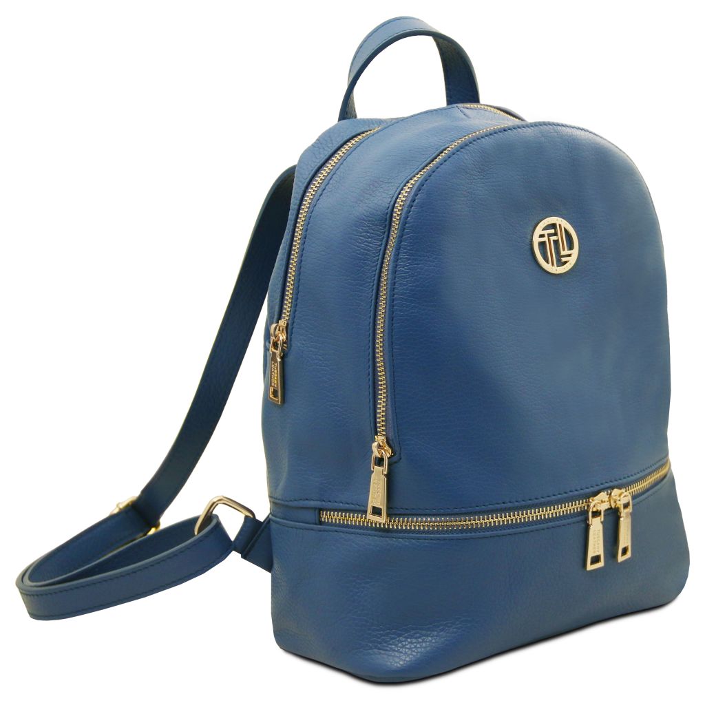 tl-bag-soft-leather-backpack-tl142280 - Deniminsininen - kuva 2