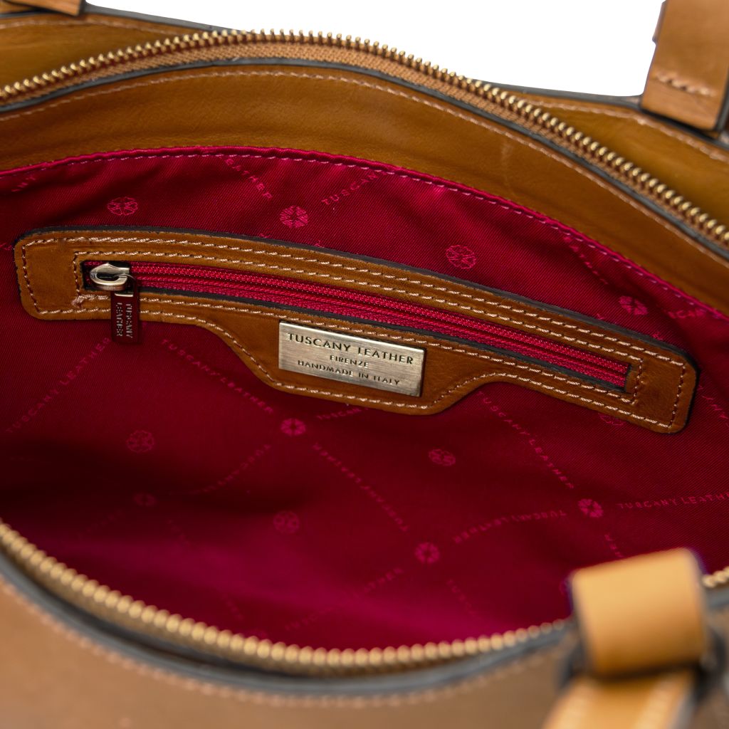 libra-leather-shoulder-bag-tl142562 - Luonnonväri - kuva 6